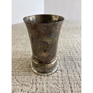 Vintage Napier RARE NAPIER SILVER PLATED Lullaby MUSIC BOX baby cup